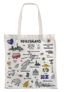 Welcome To Paradise Cotton Tote Bag