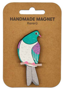 Kereru Wooden Magnet