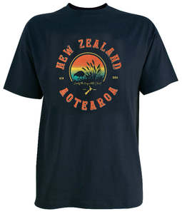 Clothing: Sunset Kiwi Adults T-Shirt - Sizes S-3XL