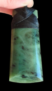New Arrivals: NZ Greenstone Toki 77mm #43*