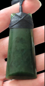 NZ Greenstone Toki/Adze 60mm #88*