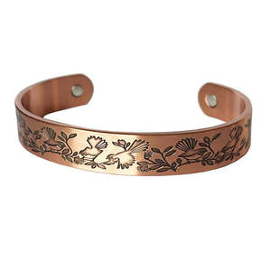 Jewellery: Copper Bracelet - Fantail #316