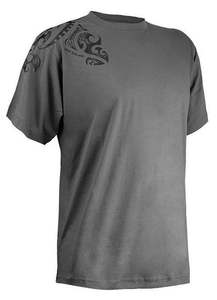 Grey Tattoo Shoulder Adults T-Shirt - Sizes S-3XL