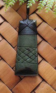 NZ Greenstone Toki Harakeke 60mm #203*