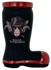 Gumboot 'Baad To The Bone' Shot Glass