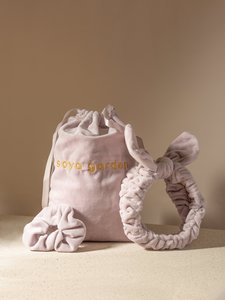 soya garden perfect day headband & scrunchie set - soya garden