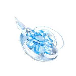 Autn: Pale Blue Fascinator