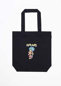 Eco Bags And Shoppers: F Plastic - Unisex Recycled Tote Bag - Black