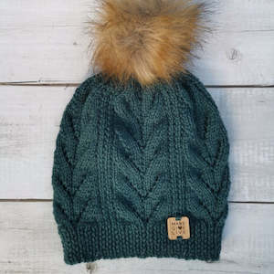 Kids Hats Beanies: Make Give Live Hat - Kids Mia Shadow 4-8 Year