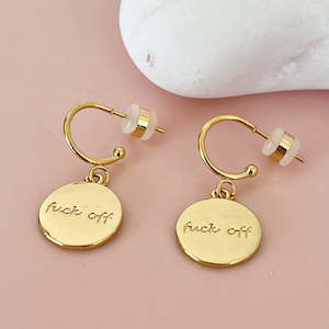 Penny Foggo: Swear Word Half Hoops