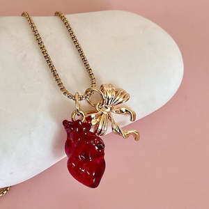Anatomical Heart Necklace