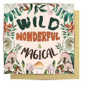 Spacecraft Gift Card: Wild Magical Card