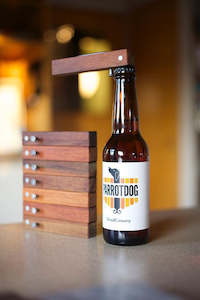 Jude Raffills: Rimu & Nail Bottle Opener