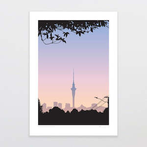 Glenn Jones: Glenn Jones Print - Auckland Awakenings