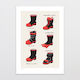 Glenn Jones Print - Boots On