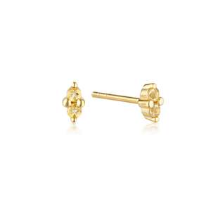 Top Gifts For Mum: Gold Birth Stone Earrings