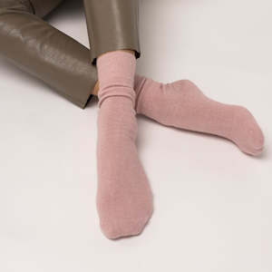 Nooan Hamilton Possum Socks - Pink Marshmallow