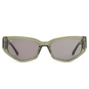 Plastic Free July: Sito Diamond Sunglasses - Pine Needle/Grey