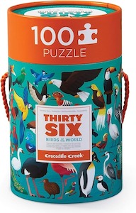 Eco Puzzles: Cannister Puzzles - 100 Piece Assorted Styles