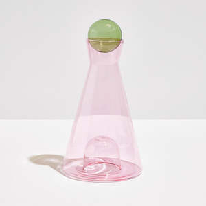 Female Christmas Gift Guide: Vice Versa Carafe - Pink + Green