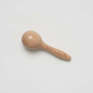 Over The Dandelions: Wooden Maraca