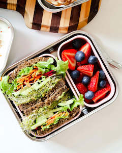 Backpacks Accessories: Frank Green Lunch Container - Mint Gelato