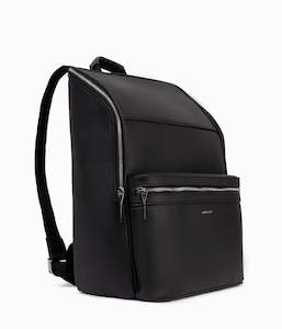 Vegan Cruelty Free Bags: Vegan Backpack - Remi Grain Black