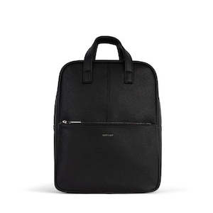Vegan Cruelty Free Bags: Vegan Backpack - Thebe Grain Black