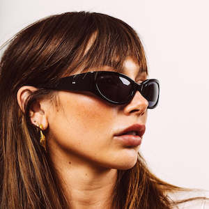 Sustainable Sunglasses: Sito Kiel Sunglasses - Black/Galaxy
