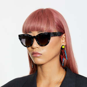 Sito Soul Fusion Sunglasses - Black Tort/Smoke Gradient