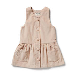 Organic Gifts: Rose Organic Corduroy Dress - Sand