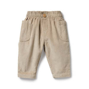 Organic Gifts: Cord Pants - Sand