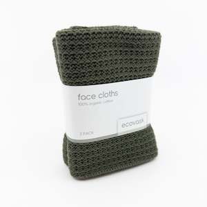 Eco Household: Face Cloth - 2 Pack