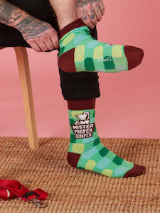 Mens Socks - Mr Pooper Scooper