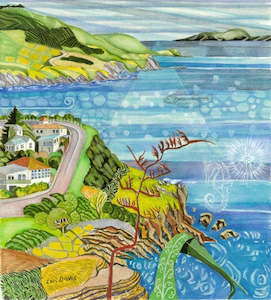 Lori Davis: Landscape Print - Westcoast Moana