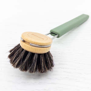 Ecovask Dish Brush / Horse Hair - Sage
