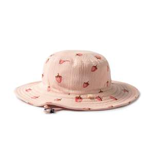Strawberry Kisses Organic Sun Hat
