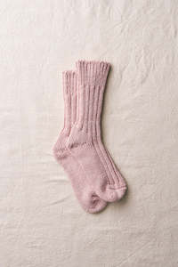 Organic Gifts: Organic Low Gauge Socks - Pink