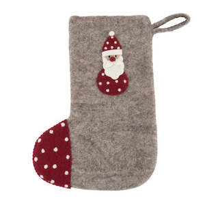 Gifts 50 100: Christmas 25 Stocking - Santa w Spots