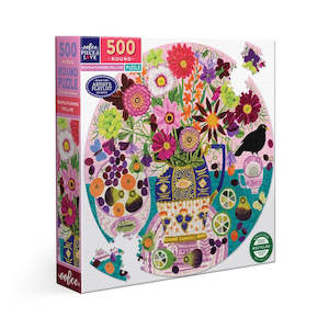 Games And Puzzles: 500 Piece Puzzle - Fruits & Flowers Still Life