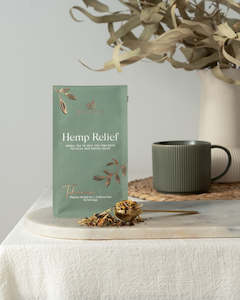 Hemp Relief Tea & Accessories Pack - Save $7.80