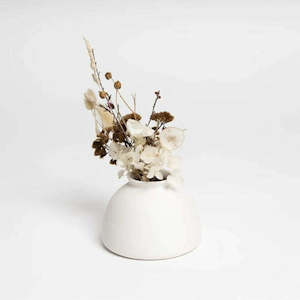 Harmie Vase - White Beau