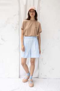 Plastic Free July: Recreate Tomorrow Shorts - Sky Blue