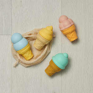 Over The Dandelions: Silicone Bath Toys - Ice Creams