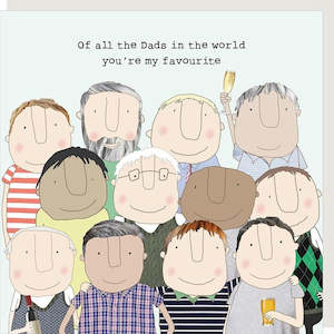 Fathers Day: You're My Favourite Card - Dad