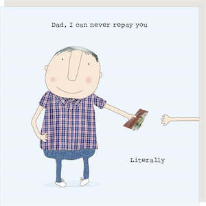 Fathers Day: Literally Card