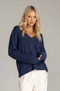 Helios Light Jumper - Denim Blue Last Sizes Was $359 NOW