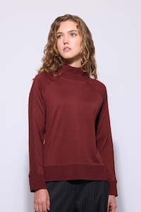 Womens Knitwear: Back Story Jumper - Red Clay Last One Was $190 NOW