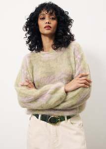 Womens Knitwear: Patsy Sweater - Alps Was $499 NOW