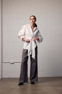 Kaya Shirt - White Was $299 NOW
